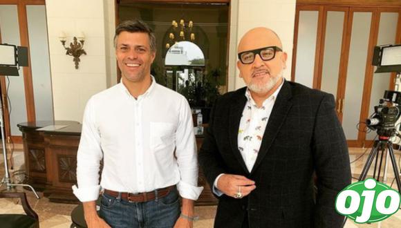 Beto Ortiz anuncia entrevista con Leopoldo López. (Foto: Instagram/@betoortiz28)