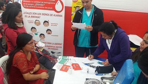 Ministra de Salud presenta campaña contra la anemia en 13 distritos de Lima