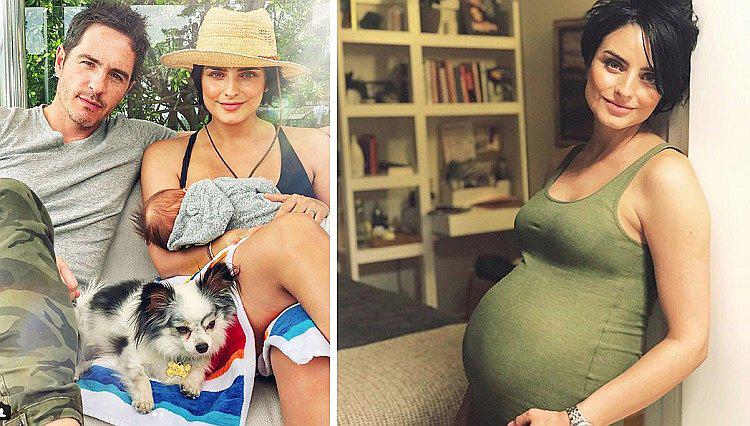 ​Aislinn Derbez muestra su vientre a solo dos meses de haber dado a luz (FOTOS)