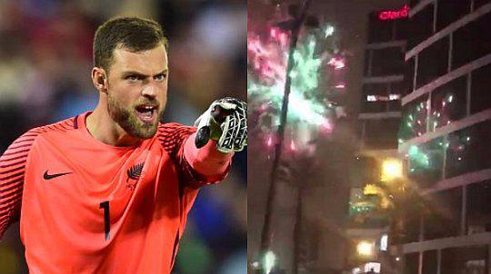 Perú vs. Nueva Zelanda: Hinchas peruanos no dejaron dormir a la selección 'Kiwi' (VIDEO)