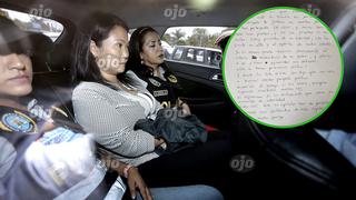 Keiko Fujimori rompe su silencio con fuerte carta escrita a mano (FOTO)