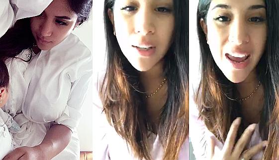 Melissa Paredes vivió momentos de pánico durante el nacimiento de su bebé 