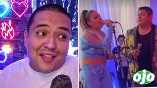 Samu raja del canto de la esposa de ‘Clavito’: “clavito nunca más la dejes cantar” | VIDEO