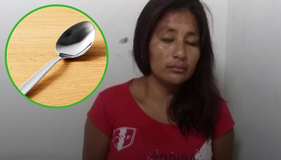 Mamá quema con cuchara la boca de su hijo de 11 años en Piura