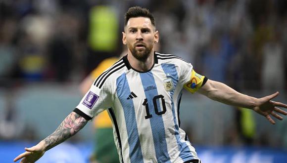 Lionel Messi hizo ante Australia el gol 789 de su carrera. (Foto: AFP)
