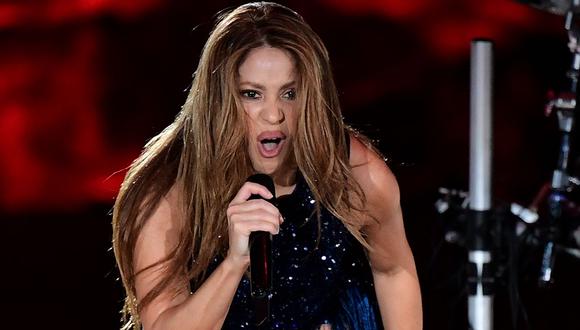 Shakira recordó el difícil momento que vivió antes de su show en el Super Bowl. (Foto: AFP)