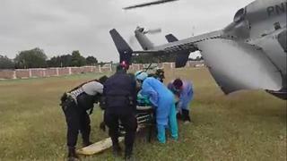 La Libertad: heridos en paro agrario son trasladados en helicóptero de la PNP │VIDEO