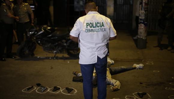 Maldito Cris es abatido tras una persecución policial en plena avenida Universitaria, en San Martín de Porres. Foto: César Bueno @photo.gec