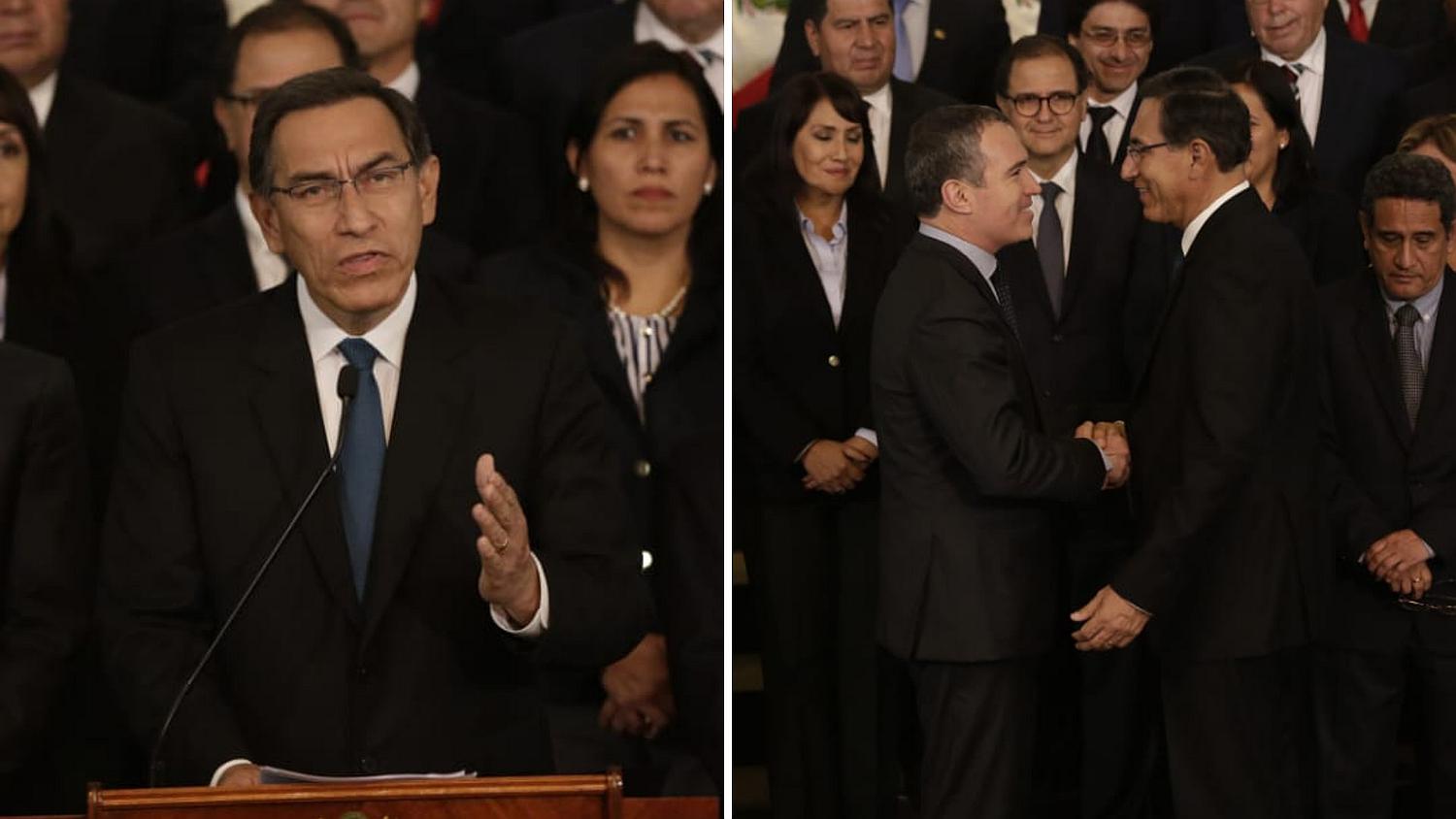 Presidente Vizcarra pone "contra la pared" al Congreso tras presentar cuestión de confianza