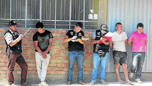 Arequipa: capturan 7 narcotraficantes e incautan sorprendente cantidad de droga 