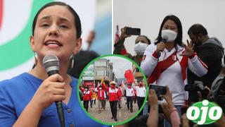 Verónika Mendoza sobre las elecciones: “Hay una organización criminal que pretende llegar al Gobierno”
