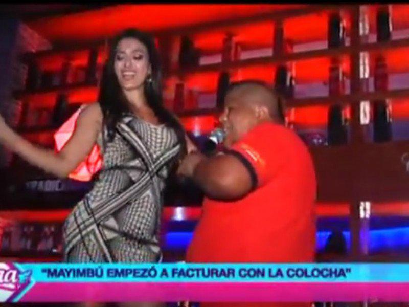 ¡La rompe! Mayimbú debutó como animador en discoteca [VIDEO]