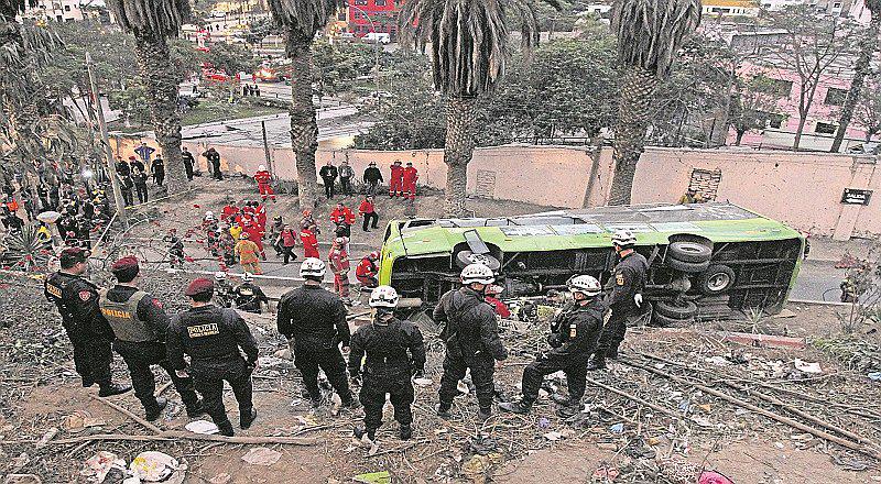 Reportan 511 personas muertas por accidentes vehiculares a poco de terminarse el 2017