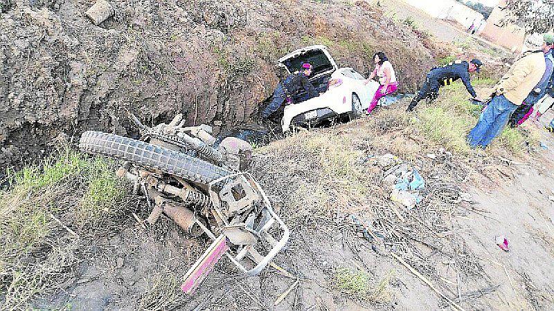 “Melcochita” mata a  motociclista