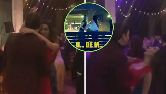 Aparece nuevo video de Silvia Cornejo y su esposo tras pelea en restaurante