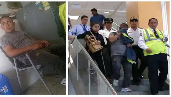 Detienen a sujeto que robó costoso lente dentro del aeropuerto Jorge Chávez (VIDEO)