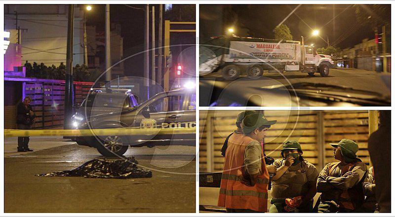 Trabajador de limpieza muere arrollado por camión de basura en Magdalena (VIDEO)