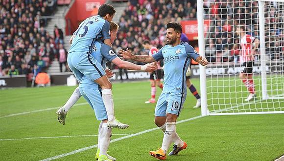 Premier League: Kompany, Sané y Agüero ponen al City en la Champions 