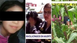 Tía y primo son acusados de asesinar a niña hallada en chacra de Huancayo (VIDEO)