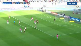 Universitario vs. Cristal: Hohberg disparó a gol, pero el palo le negó el 1-0 de los celestes | VIDEO