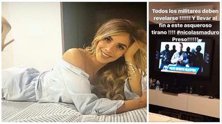 ​Korina Rivadeneira apoya desde su cama intento de golpe de estado en Venezuela (VIDEO)