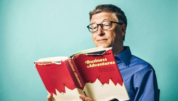 Bill Gates es amante de la lectura desde pequeño. Por ello, son muchas las personas que esperan sus recomendaciones cada fin de año. Conócelas AQUÍ (Foto: Getty Images)