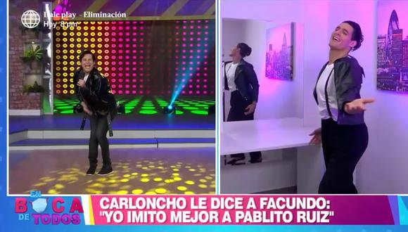 Divertido desafío por saber quién es el mejor Pablito Ruiz de la televisión peruana. (Captura En Boca de Todos / América TV)