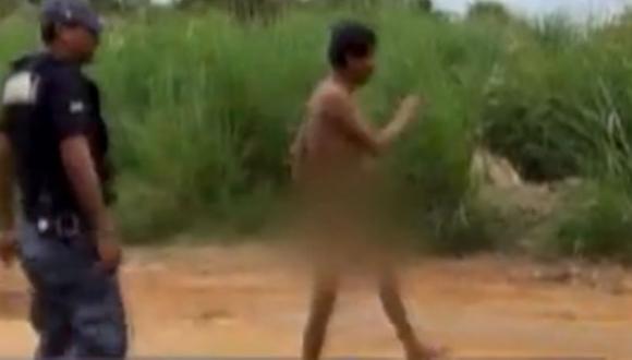 Puerto Maldonado: Hombre borracho se paseó desnudo luego de intentar violar a su sobrina [VIDEO] 