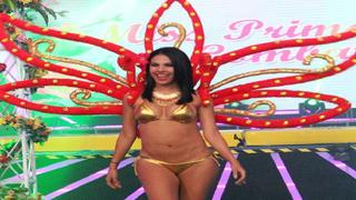 Combate: Stephanie Valenzuela fue elegida 'Miss Primavera' 