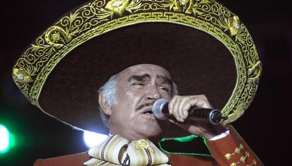Vicente Fernández falleció este domingo a los 81 años | Fotos: AFP