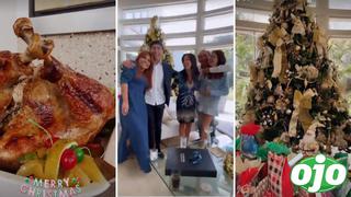 Magaly se luce con su hermano y sus sobrinos en almuerzo navideño | VIDEO 
