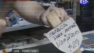 Venden estacas para matar vampiros en Argentina [VIDEO]  