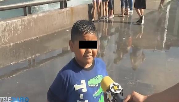 Niño enternece con su triste respuesta sobre sus vacaciones (VIDEO)