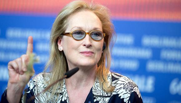 ​Meryl Streep se sentiría "muy halagada" de interpretar a Hillary Clinton en filme  