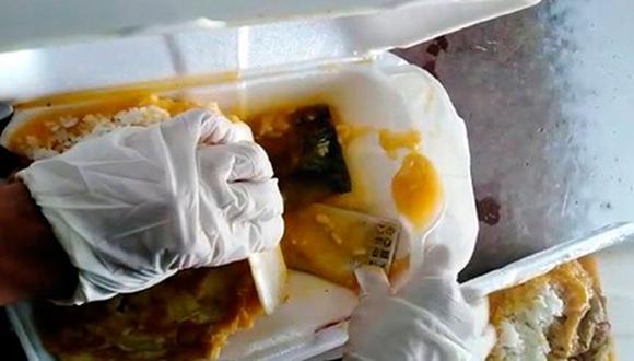 Piura: detienen a mujer que intentó ingresar droga y baterías de celular al penal camuflados en alimentos (Foto difusión)