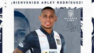 Alianza Lima fichó al colombiano Arley Rodríguez, ex Mannucci