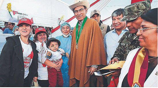 Martín Vizcarra culpa a expresidentes por anemia que afecta al 43% de niños