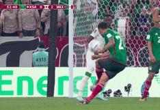 Segundo gol México: Chávez anotó de tiro libre para superar a Arabia Saudita en el Mundial Qatar 2022 | VIDEO