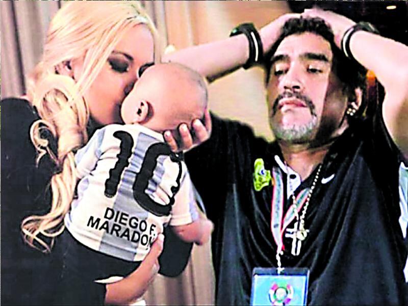 Verónica Ojeda confirma embarazo y desmiente a Maradona