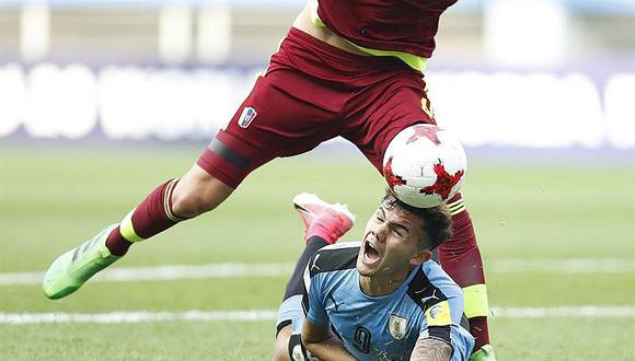 Sub-20: Venezolanos se agarran a golpes con uruguayos antes de final con Inglaterra