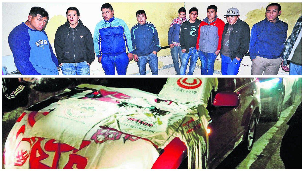 Barristas de Alianza Lima planeaban ataque a los de Universitario pero caen a balazos