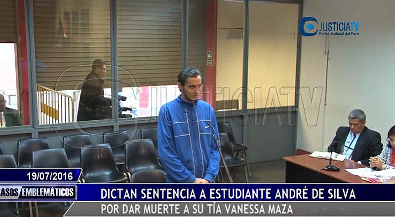André de Silva es condenado a 20 años de cárcel por matar a su tía [VIDEO] 
