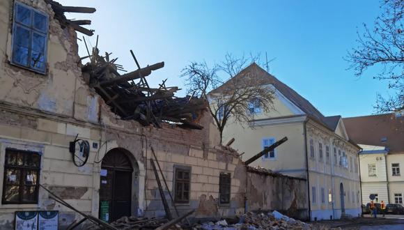 Un terremoto de magnitud 6,2 se registró en Croacia. (Foto: Twitter @_antens)