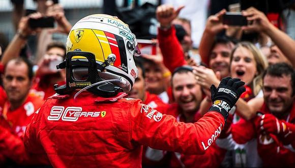 ​Fórmula 1: Vettel pasa de villano a héroe de Ferrari con gran carrera