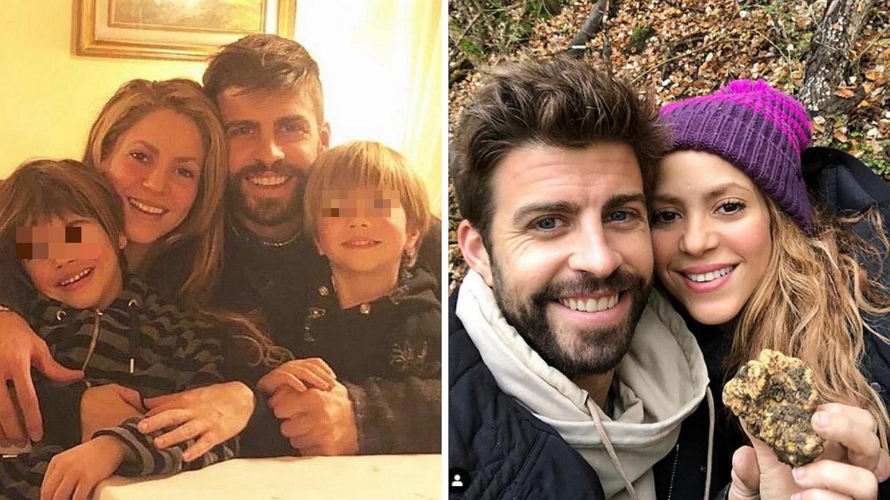 La pelicular torta de cumpleaños de Shakira y Gerard Piqué