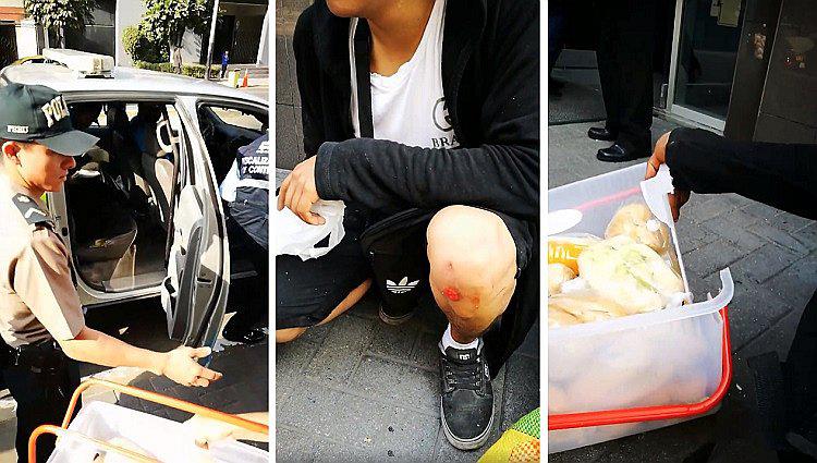 ​Acusan a serenos de Miraflores de romper mochila y canasta de panes a joven estudiante (VÍDEOS)
