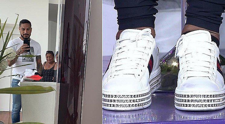 Doña Peta lució zapatillas Gucci que le regaló su hijo, Paolo Guerrero │VÍDEO 