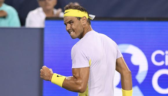 Rafael Nadal fue eliminado en el Masters 1000 de Cincinnati. (Foto: EFE)