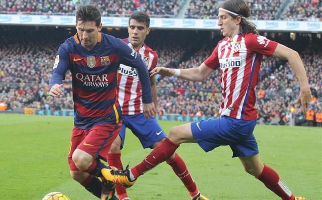 Machetero Filipe Luis; "Messi es el protegido de la prensa y de la Liga" 