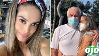 Vanessa Jerí vuelve a abrazar a su padre, a quien le aplicaron la vacuna contra el COVID-19 | FOTO